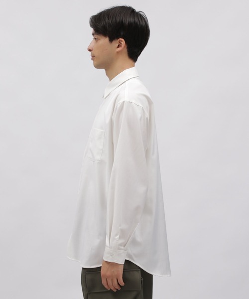 「LAKOLE」 長袖シャツ LARGE ホワイト メンズ_画像7