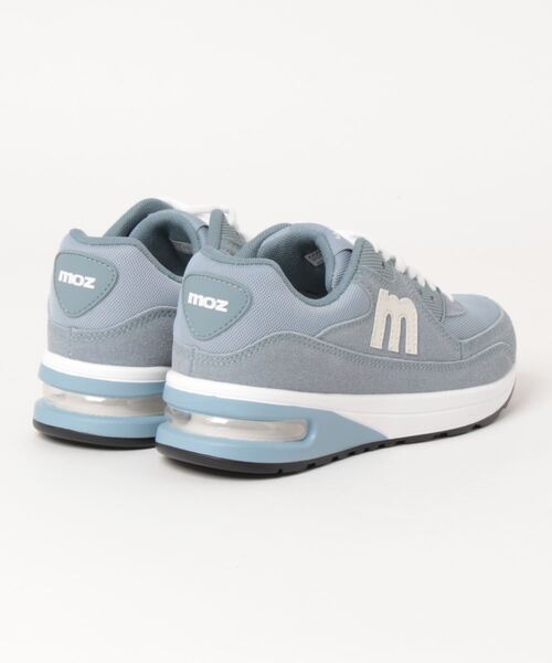 「moz」 ローカットスニーカー 23.5cm ブラック レディース_画像2