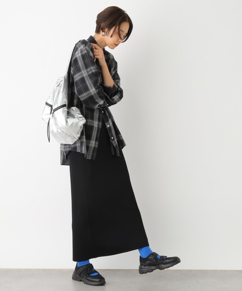 「LEPSIM」 長袖シャツ FREE ネイビー レディース_画像6