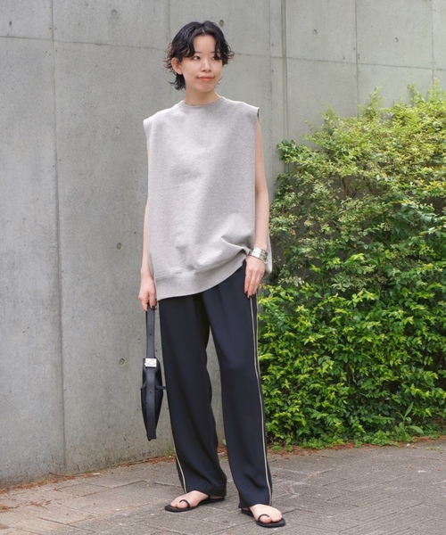 「AP STUDIO」 スラックス 36 ブラック レディース_画像3