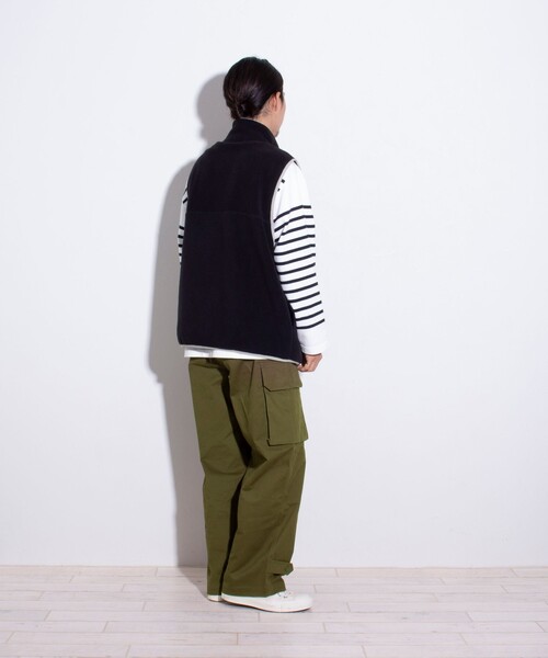 「GLOSTER」 カーゴパンツ L ダークベージュ メンズ_画像4