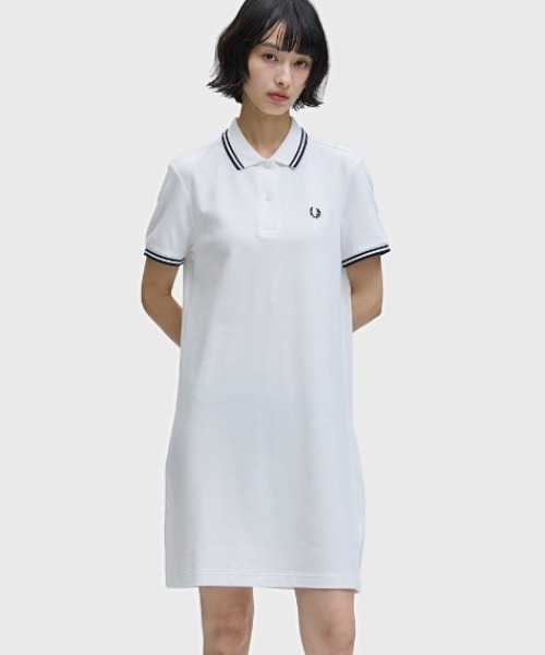 FRED PERRY（フレッドペリー） ワンピース Twin Tipped Pique Dress