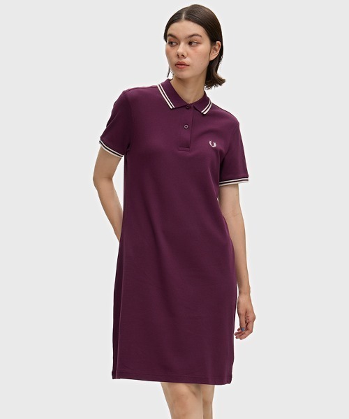 FRED PERRY（フレッドペリー） ワンピース 半袖 Twin Tipped Pique