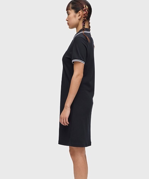 FRED PERRY Twin Tipped Pique Dress ワンピース FRED PERRY ワンピース Tipped Pique T-Shirt Dress／ティップ