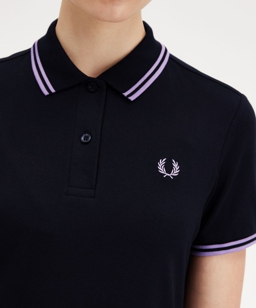 FRED PERRY ワンピース Twin Tipped Pique Dress／フレッド