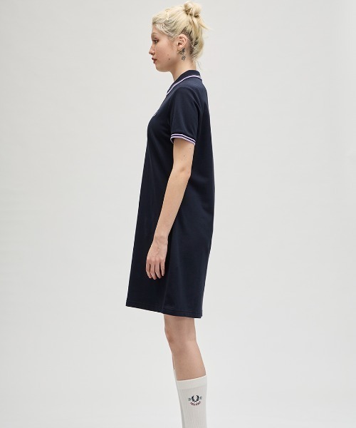 ワンピース FRED PERRY Twin Tipped Pique Dress FRED PERRY ワンピース Twin Tipped Pique Dress／フレッド