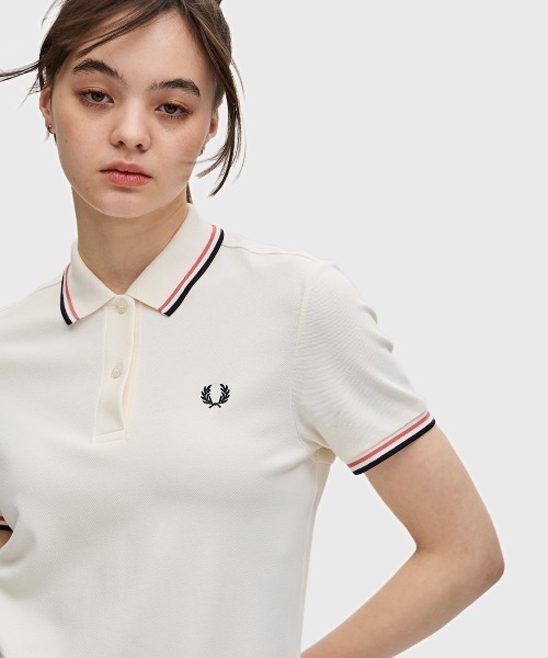 FRED PERRY ワンピース Twin Tipped Pique Dress／フレッド