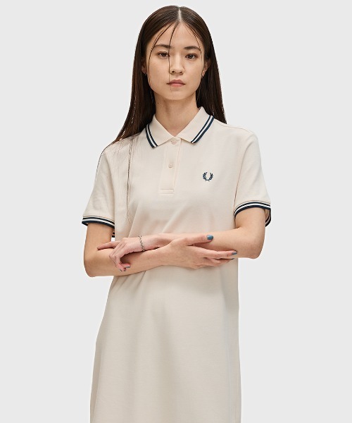 ワンピース FRED PERRY Twin Tipped Pique Dress FRED PERRY ワンピース Twin Tipped Pique Dress／フレッド