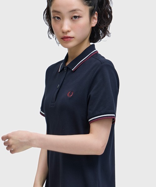 FRED PERRY（フレッドペリー） ワンピース 半袖 Twin Tipped Pique
