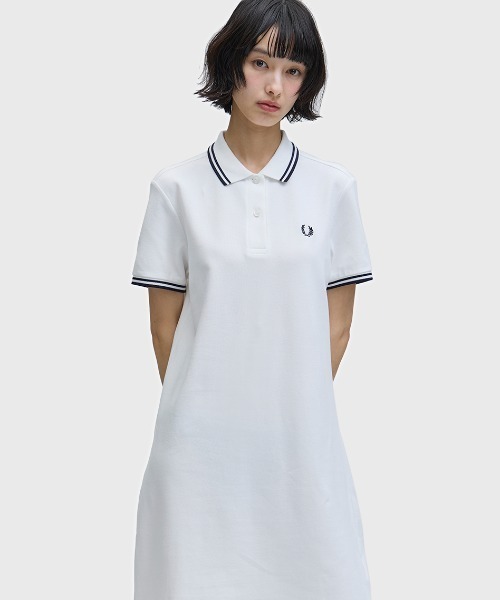 FRED PERRY（フレッドペリー） ワンピース Twin Tipped Pique Dress
