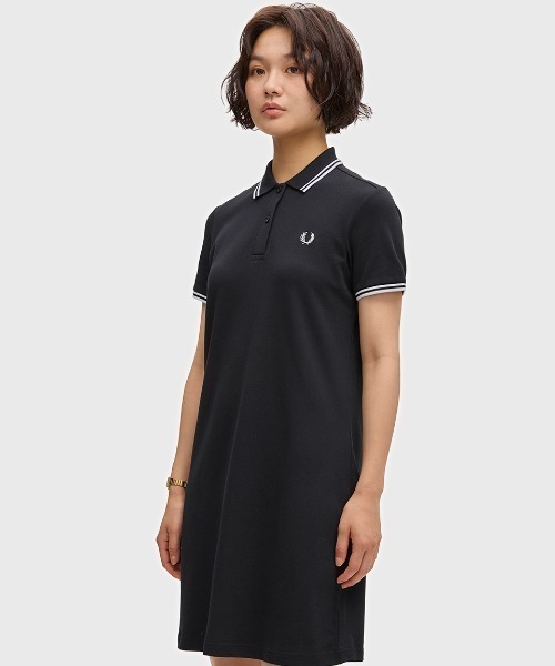 FRED PERRY（フレッドペリー） ワンピース 半袖 Twin Tipped Pique