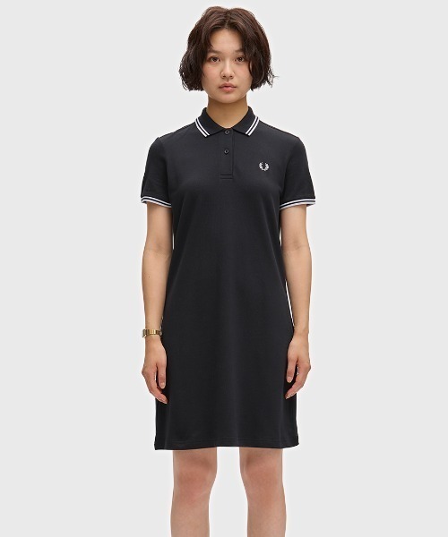 FRED PERRY（フレッドペリー） ワンピース 半袖 Twin Tipped Pique