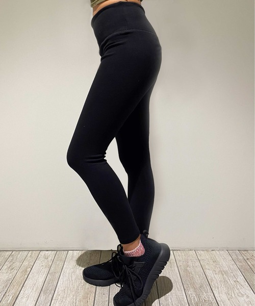 スパッツ・レギンス SLEEPER Women Leggings SLLG08P011NGREY Gray リブ ハイライズ レギンス / Rib High-Rise Leggings （grey