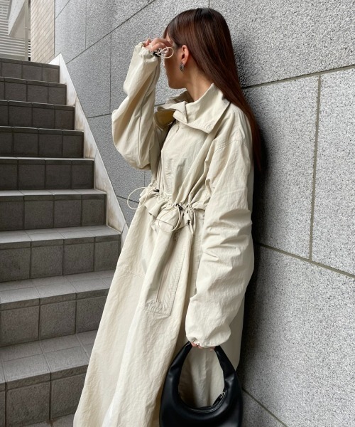 ワンピース スタンドカラーナイロンワンピース Zozotown Paypayモール店 通販 Paypayモール