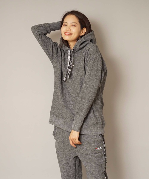 パーカー 【FILA / フィラ】レディースUVカット保温プルオーバーロゴパーカー|ZOZOTOWN PayPayモール店|19