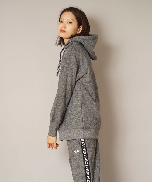 パーカー 【FILA / フィラ】レディースUVカット保温プルオーバーロゴパーカー|ZOZOTOWN PayPayモール店|20
