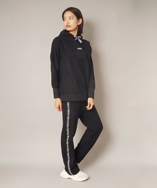 パーカー 【FILA / フィラ】レディースUVカット保温プルオーバーロゴパーカー|ZOZOTOWN PayPayモール店|04