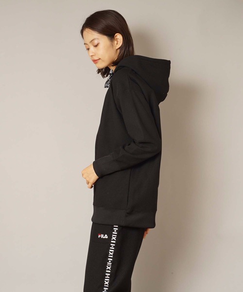 パーカー 【FILA / フィラ】レディースUVカット保温プルオーバーロゴパーカー|ZOZOTOWN PayPayモール店|07