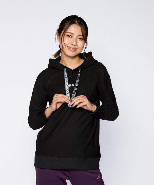 パーカー 【FILA / フィラ】レディースUVカット保温プルオーバーロゴパーカー|ZOZOTOWN PayPayモール店|10