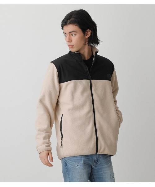 日本製お得 ジャケット ZOZOTOWN PayPayモール店 - 通販 - PayPayモール ブルゾン FLEECE SWITCHING BLOUSON/フリーススイッチングブルゾン 超激得豊富な