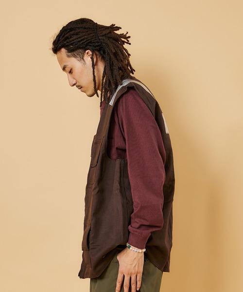 米軍　ライフジャケット　LIFE PRESERVER VEST TYPE　茶　L 米軍 ライフジャケット LIFE PRESERVER VEST 茶 ミリタリー