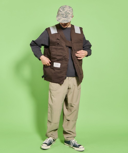 MILITARY ベスト ジレ DEAD STOCK LIFE PRESERVER VEST/ デッド