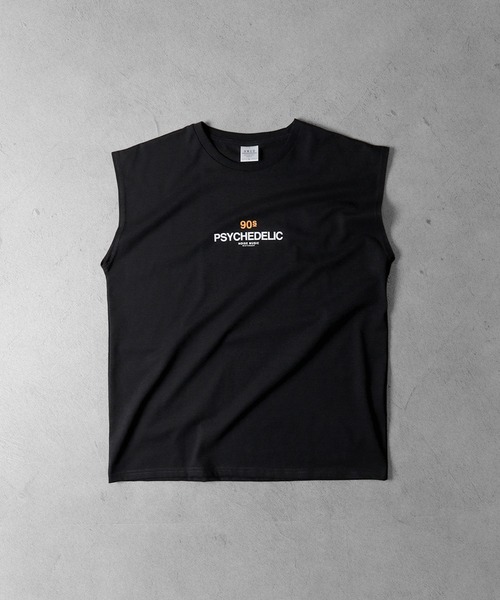 FUNALIVE タンクトップ ワイドノースリーブTシャツ メンズ