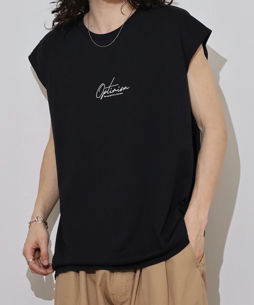 FUNALIVE タンクトップ ワイドノースリーブTシャツ メンズ