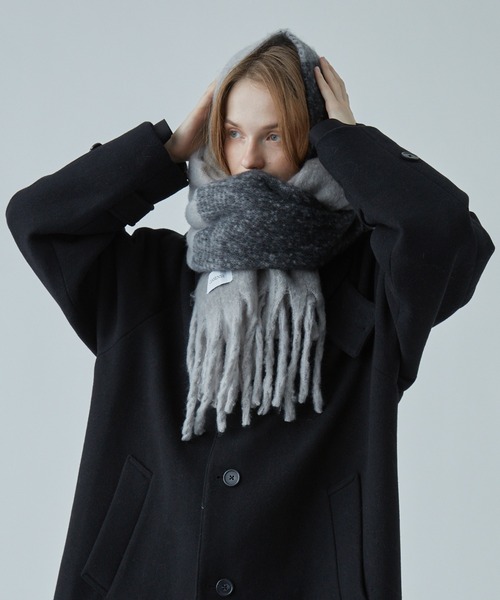 さんじゅうしDRIES VAN NOTEN ボリュームマフラー さんじゅうしDRIES VAN NOTEN ボリュームマフラー さんじゅうしDRIES