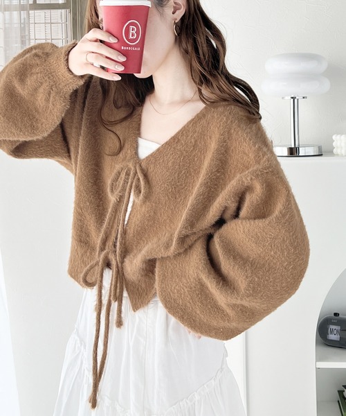 mily bilet カーディガン 「mily bilet」女性らしさ滲み出る