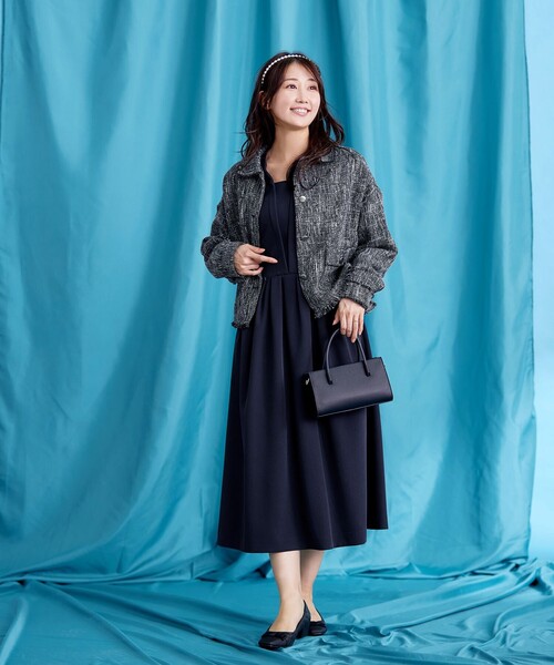 Tiaclasse ワンピース ナローVネックワンピース : ZOZOTOWN Yahoo!店