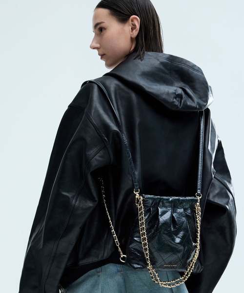 CHARLES ＆ KEITH ショルダーバッグ バッグ Duo ドゥオ チェーン