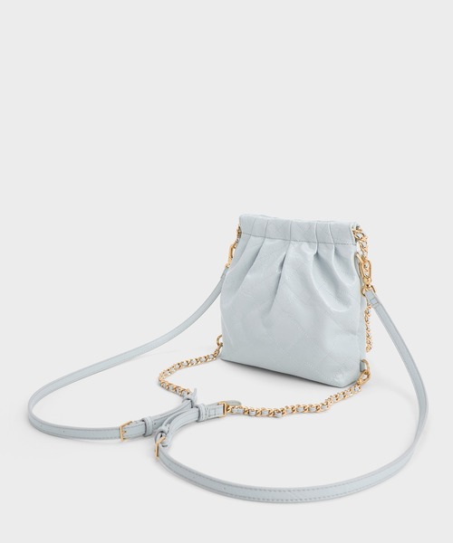 CHARLES ＆ KEITH ショルダーバッグ バッグ Duo ドゥオ チェーン