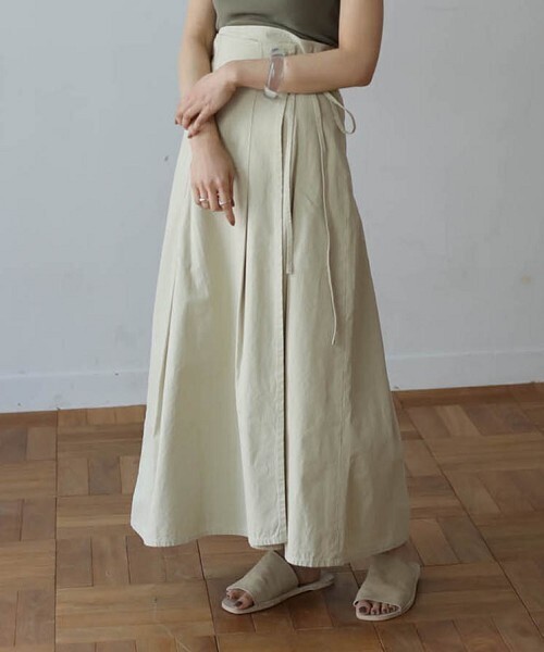 レディース 「TODAYFUL」 ロングスカート 38inch ベージュ : 80733257  