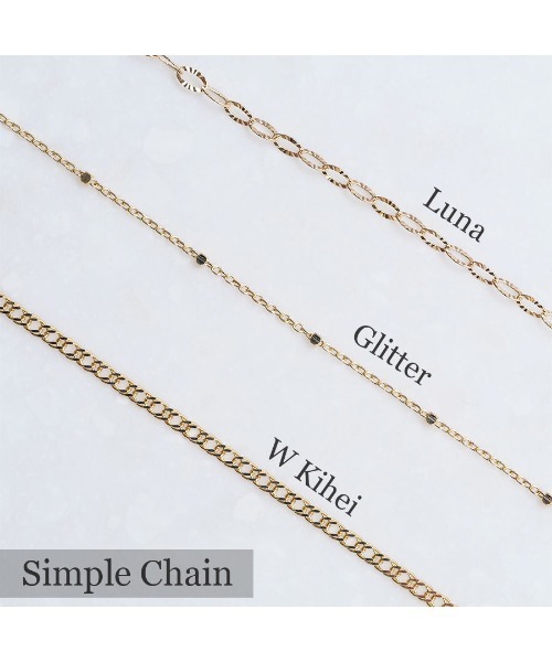 sowi ソーイ K10 チェーンネックレス sowi ネックレス 「売り切りセール」K10 シンプルチェーンコレクション
