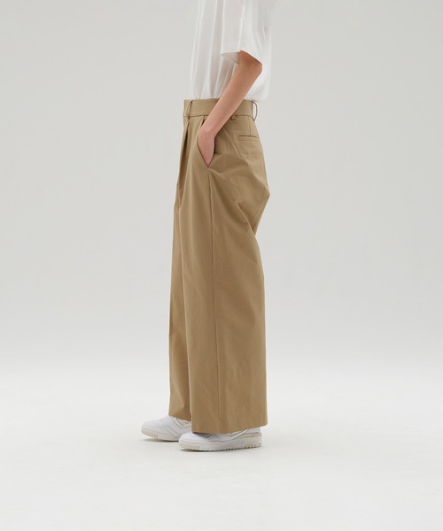 パンツ デニム ジーンズ レディース MET24 Tuck Wide Pants｜zozo｜04