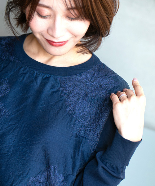 tシャツ Ehre styleオリジナル拘りました！！大人レースの正解ニット レディース Ehre style tシャツ styleオリジナル拘りました！！大人レースの