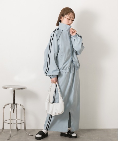 ad thie（アドティエ） ブルゾン アウター サイドライン スタンド