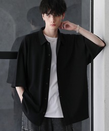 シャツ レースジャガードドレープニット半袖シャツ メンズ レディース｜ZOZOTOWN Yahoo!店