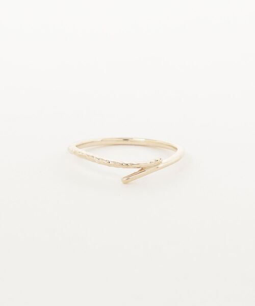 NOJESS 指輪 リング 「Plus Ring」K10リング レディース