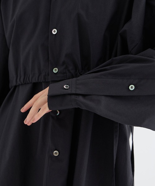 ブラウス シャツ UJOH(ウジョー)　Sliit sleeve 別注シャツ レディース UJOH（ウジョー）の「UJOH(ウジョー) 別注slit sleeve shirts