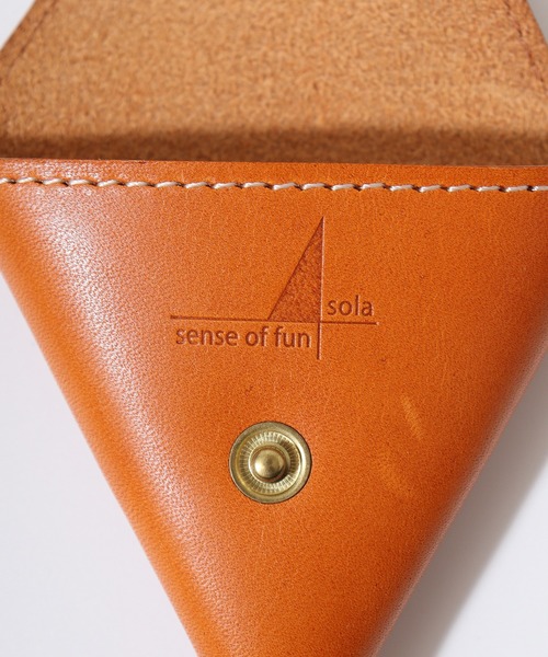 sense of fun sola 小銭入れ コインケース 三角コインケース 栃木レザー・姫路レザー ZOZOTOWN Yahoo 店 - 通販 - Yahoo ショッピング
