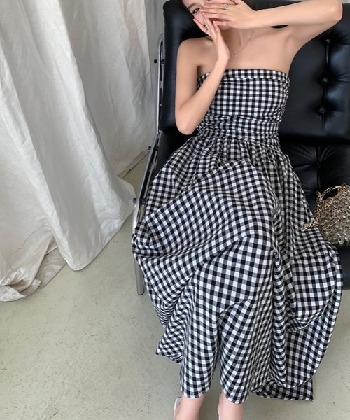 MANOUSH マヌーシュ ベアトップ ワンピース MANOUSH マヌーシュ ベアトップ ワンピース