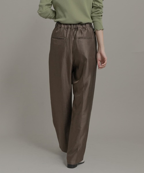 URBAN RESEARCH Sonny Label パンツ シャイニーツイルサテン