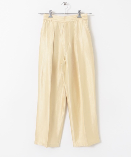 URBAN RESEARCH Sonny Label パンツ シャイニーツイルサテン