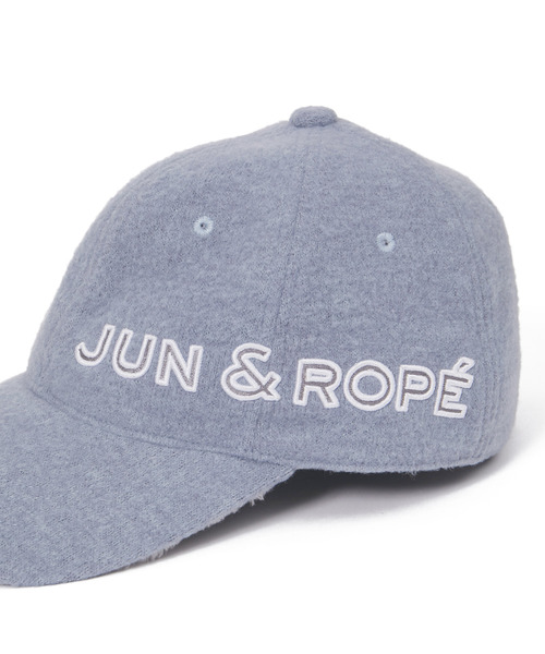 JUN&ROPE'（ジュンアンドロペ） キャップ 帽子 つば裏ボアフリース