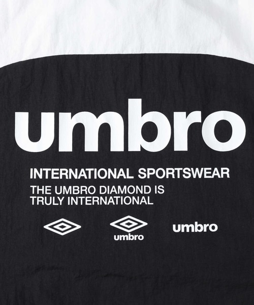 Umbro ブラック ナイロンジャケット umbro ナイロンジャケット UMBRO × BLACK LABEL SET-UP FIELD
