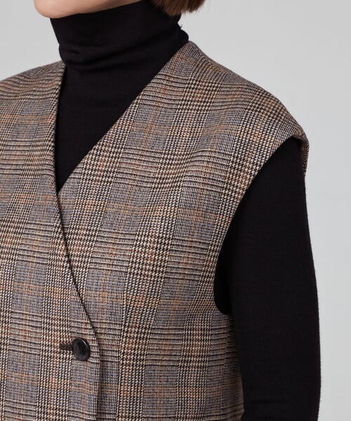 TOMORROWLAND collection ワンピース シックブルー ロングジレ