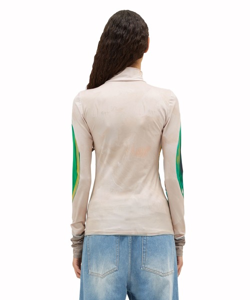 MSGM MSGM×JAN DE VIEGHER コラボレーショングラフィックトップ