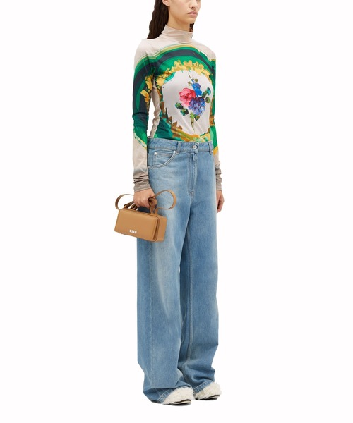 MSGM×JAN DE VIEGHER コラボレーショングラフィックトップ レディース MSGM MSGM×JAN DE VIEGHER コラボレーショングラフィックトップ
